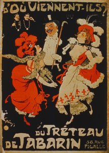 Waar komen ze vandaan? Van de Treteau de Tabarin, Pigalle, Parijs door French School