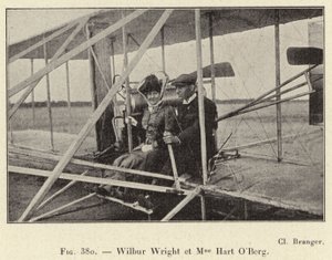 Wilbur Wright en mevrouw Hart O