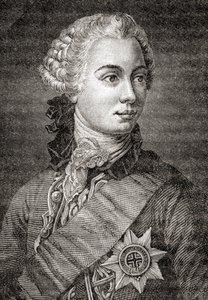 Willem I, Prins van Oranje, uit Histoire de la Revolution Française door Louis Blanc door French School