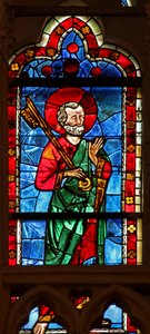 Raam met St. Peter
