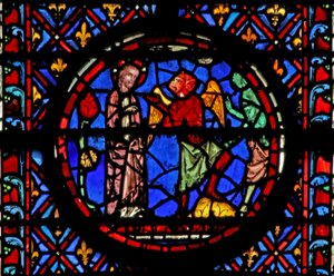 Satan vraagt God om toestemming om Job te testen door French School