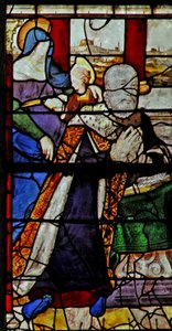 Anne de Montmorency met St. Anna die de Maagd leert lezen