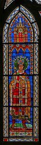 Raam w13 met Keizer Otto III