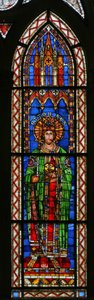 Raam w13 met Keizer Otto II