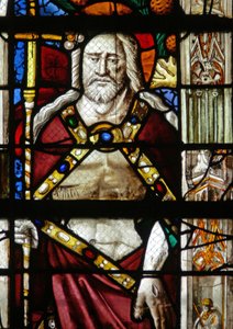 Raam w14 met Christus van de Opstanding