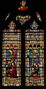 Raam w204 met St. Genevieve