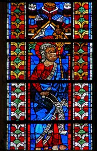 Raam w211 met St. Judas