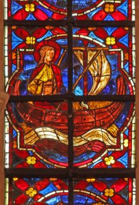 St. Johannes vaart naar Patmos door French School