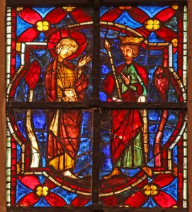 St. Johannes de Doper voor Herodes door French School