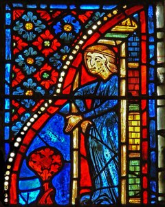 St. Maria de Egyptische wordt de toegang geweigerd om te vereren