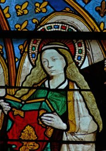 De Maagd Maria bij de Annunciatie