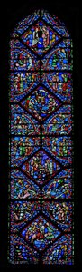 Een typologisch raam: de geboorte van Christus door French School