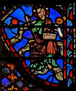 God in glorie door French School