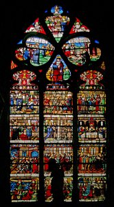 Raam w3 met het St. Louis-raam