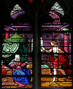 Christus verschijnt aan zijn moeder door French School