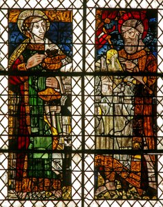 St. Johannes en St. Johannes de Doper door French School