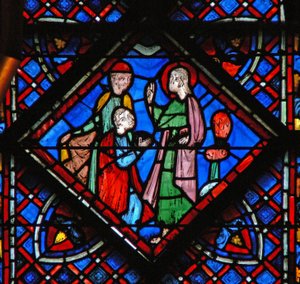 St. Johannes de Doper: prediking en zegen door French School