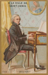 Wolfgang Amadeus Mozart, 18e-eeuwse Oostenrijkse klassieke componist door French School