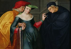 Vrouw tussen twee leeftijden