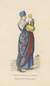 Vrouw van Bayonne, 16e eeuw door French School
