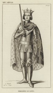 XIV Eeuw, Filips de Lange door French School