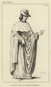 XIV Eeuw, Heer van het Hof van Karel V door French School