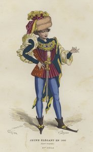 Jonge dandy, 1480