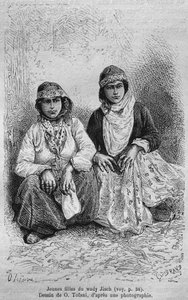 Jonge meisjes, uit La Syrie d