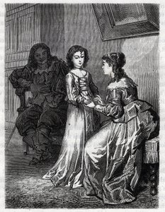 Je hoofd is schuldig als je hart niet schuldig is, vertelde Madame de Lanclos haar dochter Anne "Ninon" van de Enclos (of Ninon de Lenclos of Ninon de Lanclos). door French School
