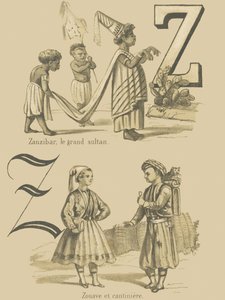 Z: Zanzibar, de grote sultan / Zuave en cantiniere