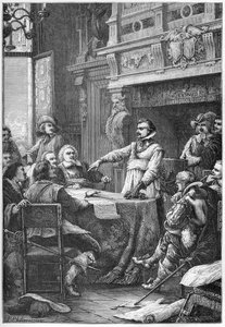 De eed van Jean Guiton (1585-1654) afgelegd in het stadhuis op 2 mei