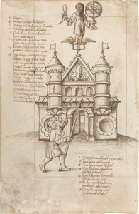 Het Standbeeld van Kans en de Voorbijganger [fol. 8 recto]