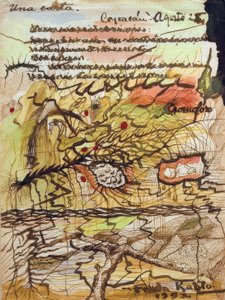 Een brief door Frida Kahlo