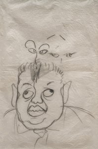 Portret van Diego Rivera door Frida Kahlo
