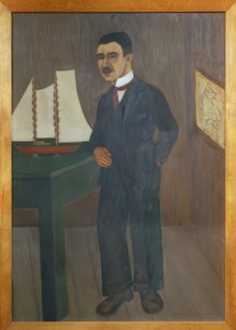 Portret van Dr. Leo Eloesser door Frida Kahlo