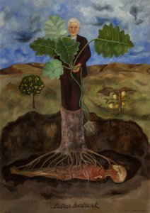 Retrato van Luther Burbank door Frida Kahlo
