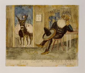 Kerstman door Frida Kahlo