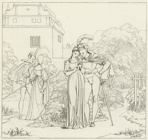 Illustratie voor Goethes Faust