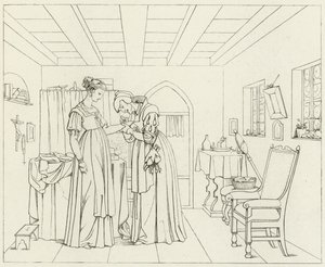Illustratie voor Goethes Faust