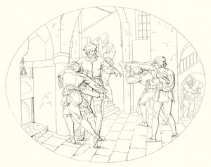 Illustratie voor Schillers Lied von der Glocke door Friedrich August Moritz Retzsch