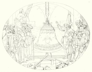 Illustratie voor Schillers Lied von der Glocke