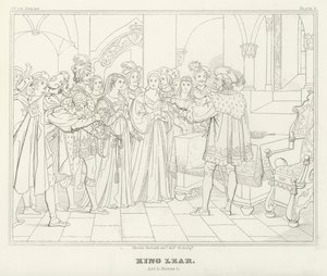 Koning Lear, Acte I, Scene 1