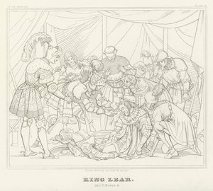 King Lear, Act V, Scene 3 (gravure)