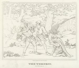 De Storm, Act III, Scene 2 (gravure)