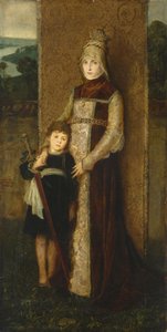 Groep van het Münchener Kunstenaarsfeest van 1876