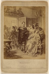 Wallenstein [een schilderij van C. Jaeger, Nurnberg, 1867]. door Friedrich Bruckmann