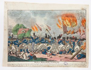 De heldhaftige Blücher in de strijd, 16 juni 1815, 1815