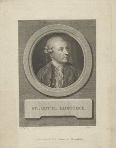 Portret van Friedrich Gottlieb Klopstock 1724-1803, ca. 1790