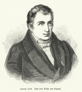 Ludwig Tieck, Duitse dichter en criticus door Friedrich Eduard Eichens