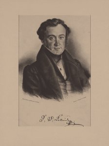 Portret van de componist Jan Kalivoda 1801-1866